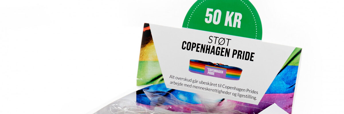 Gør som Copenhagen Pride og red økonomien med støttearmbånd